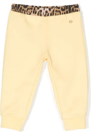 Roberto Cavalli Monogram-patch track pants