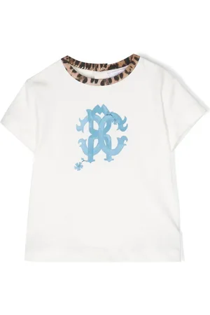 Roberto Cavalli Monogram-print cotton T-shirt