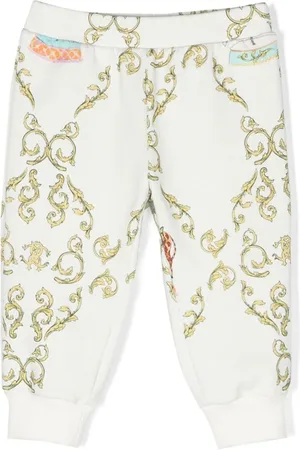 Roberto Cavalli Chain-print track pants