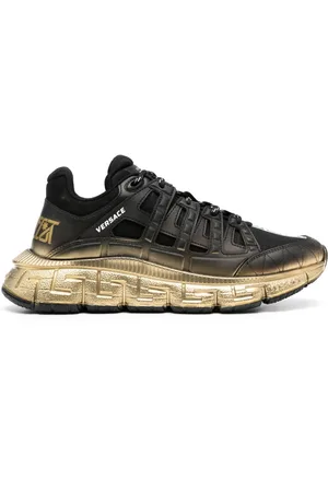 VERSACE Trigreca leather sneakers