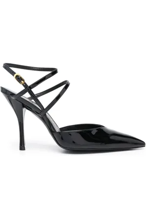 Stuart Weitzman Strapeze 100mm leather pumps