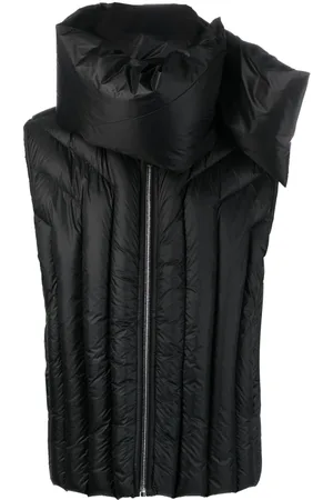 Rick Owens Gimp detachable-neck padded gilet