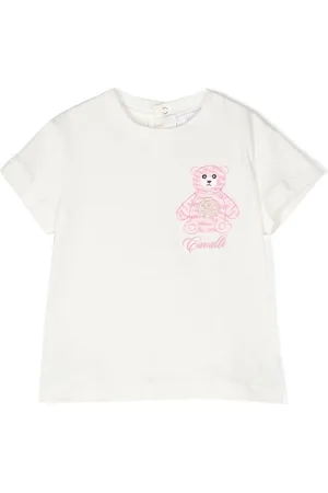Roberto Cavalli Teddy bear-embroidered T-shirt