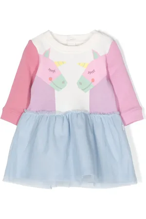 Stella McCartney Unicorn-print cotton dress