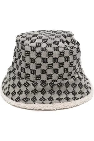 MISBHV - Black Sherpa Monogram Bucket Hat