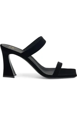 Giuseppe Zanotti Flaminia 85 mm velvet sandals