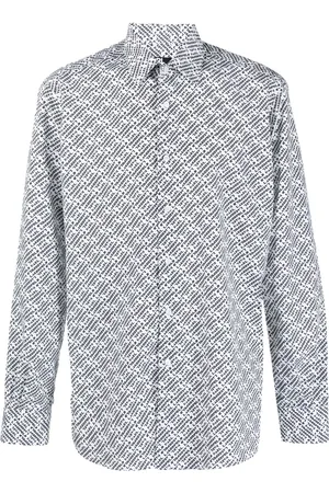Karl Lagerfeld Logo-print long-sleeve shirt