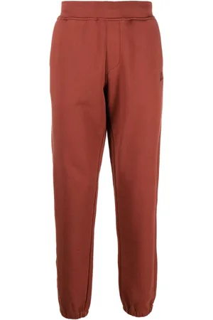 C.P. Company Logo-embroidered cotton track pants
