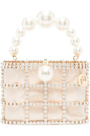 ROSANTICA Holli faux pearl-embellished mini bag