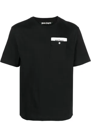 Palm Angels Logo-tape cotton T-shirt