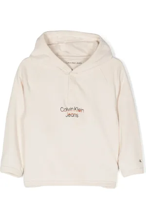 Calvin Klein Logo-print cotton hoodie