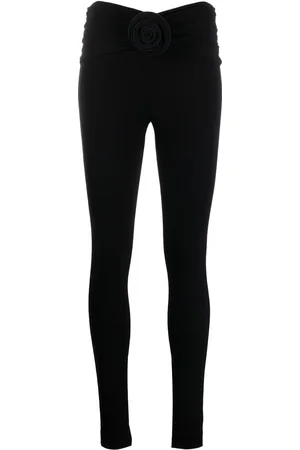 MAGDA BUTRYM Floral-detail leggings