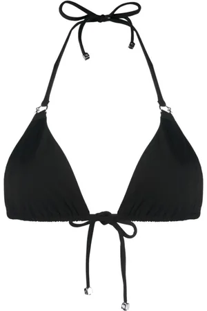 Nanushka Zaida triangle halterneck bikini top