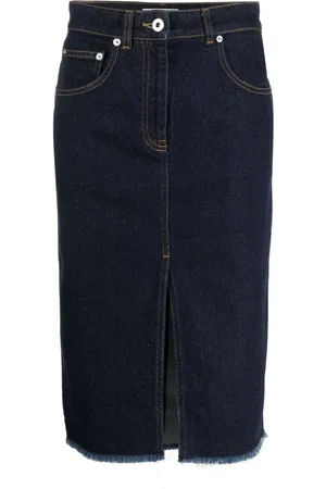 Lanvin Denim midi skirt