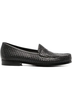 Tom Ford Interwoven-design leather loafers