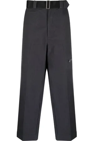 UNDERCOVER Zip-detail cotton trousers
