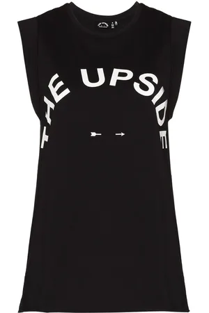 The Upside Logo-print tank top