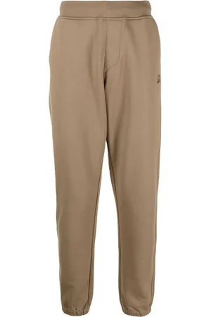 C.P. Company Logo-embroidered cotton track pants