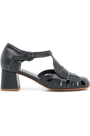 Sarah Chofakian Bastien 40mm mid-heel sandals