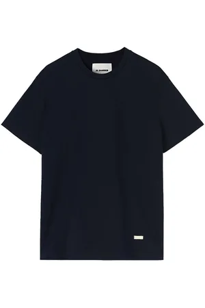 Jil Sander Logo-plaque cotton T-shirt