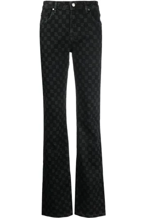 MISBHV Signature Monogram straight-leg jeans