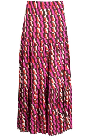 Diane von Furstenberg Austria printed maxi skirt