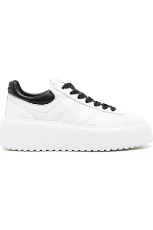 Hogan Logo-embroidered low-top sneakers