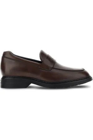 Hogan H576 leather loafers