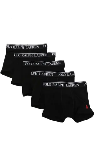 Ralph Lauren Logo-waistband boxers (pack of five)