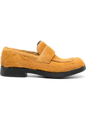 Camper Square-toe textured loafers
