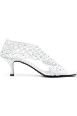 Totême The Leather Crochet 55mm pumps