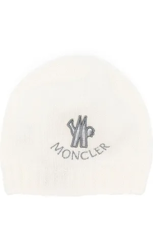 Moncler Logo-embroidered knitted beanie