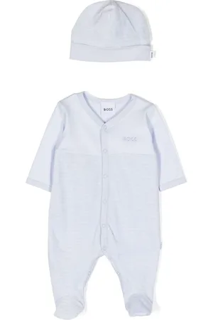 HUGO BOSS Logo-embroidered pyjamas set