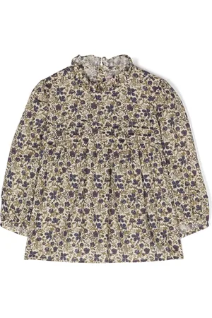 BONPOINT Floral-print cotton blouse