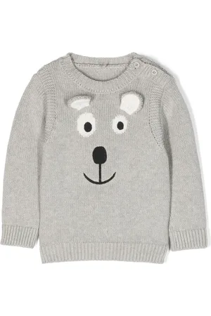 Stella McCartney Intarsia-knit cotton jumper