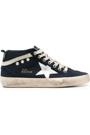 Golden Goose Mid Star lace-up sneakers