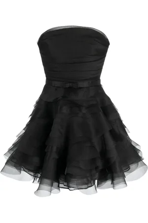 Ana Radu Strapless organza minidress