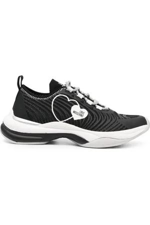 Moschino Heart-print low-top sneakers