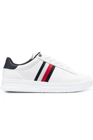 Tommy Hilfiger Stripe-detail lace-up sneakers