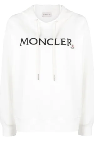 Moncler Logo-embroidered cotton hoodie
