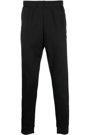 adidas Embroidered-logo tapered track pants