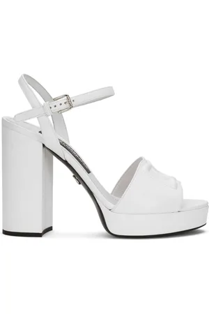 Dolce & Gabbana Logo-embroidered platform sandals