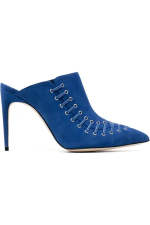 Manolo Blahnik Dobre 100mm suede mules