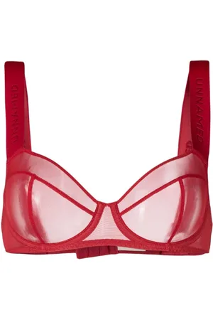 Balconette & Balcony Bras - Red - women - 91 products