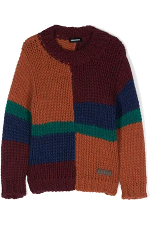Dsquared2 Colour-block knitted jumper