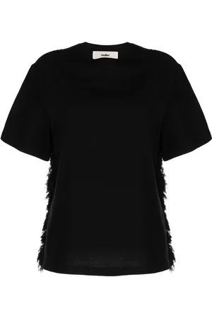 Muller Of Yoshiokubo Fringe-detail short-sleeve T-shirt