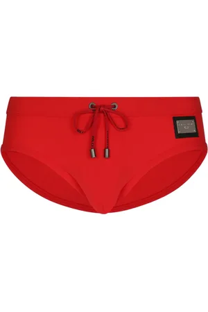 Dolce & Gabbana Logo-plaque swim trunks