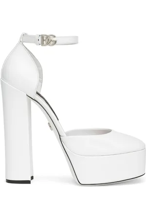 Dolce & Gabbana 145mm patent-leather platform pumps