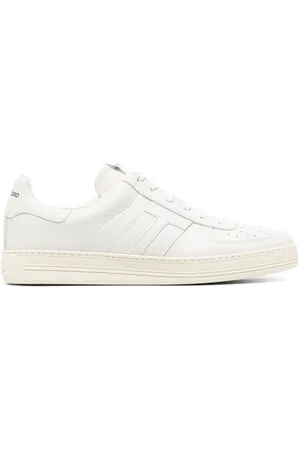 Tom Ford Logo-patch low-top leather sneakers