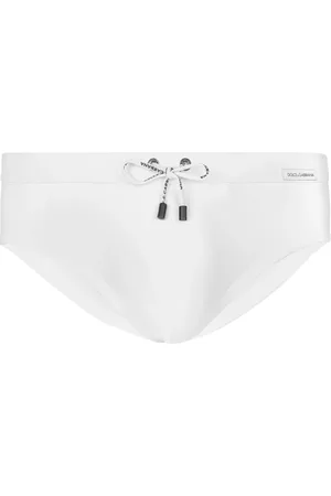 Dolce & Gabbana Logo-patch swim trunks